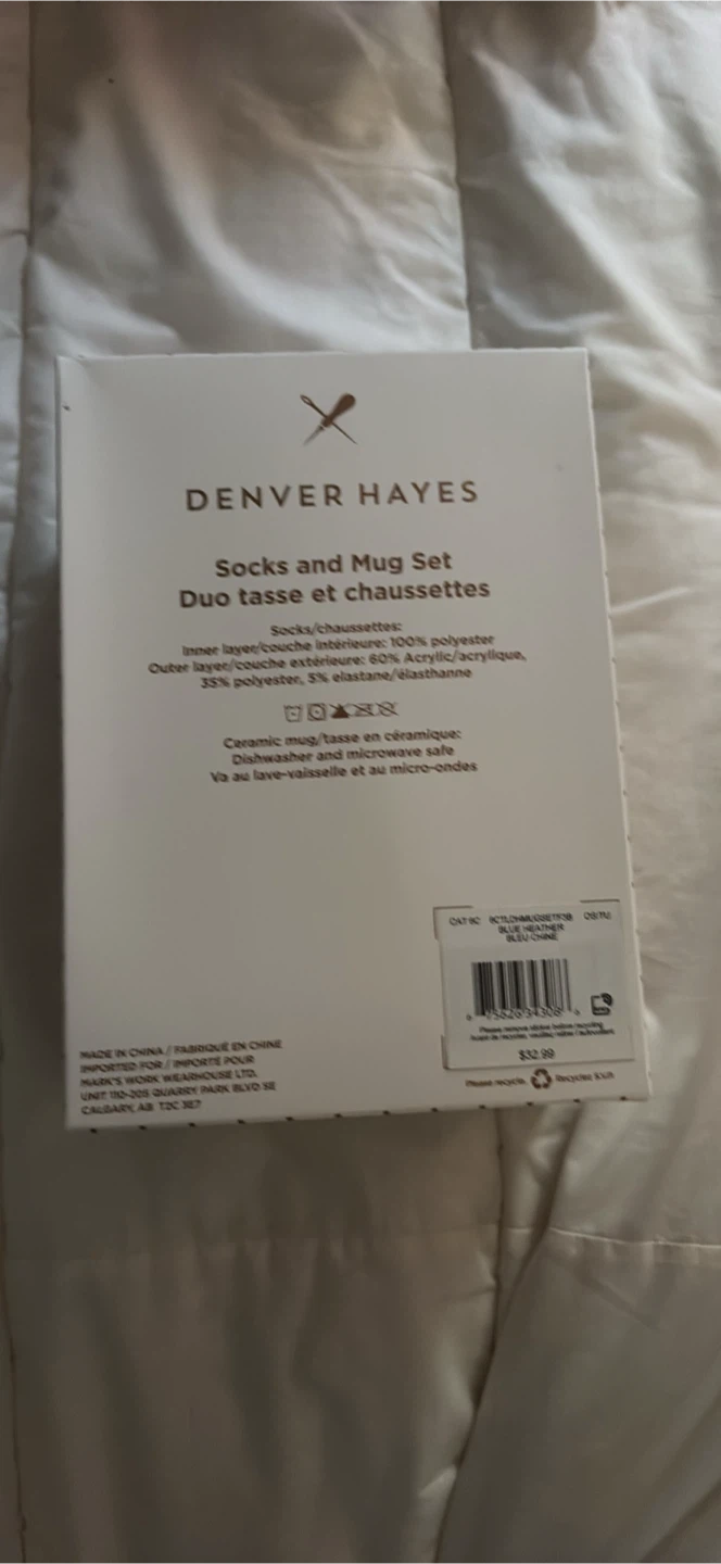 Denver Hayes Cuddle Weather Socks and Mug Set - photo 2
