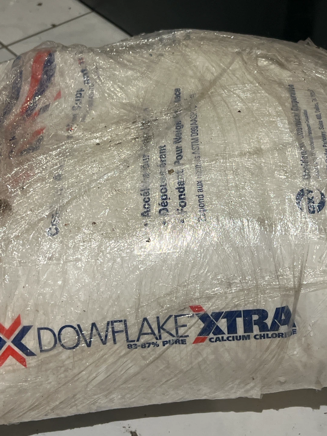 Dowflake Xtra Calcium Chloride 20 kg bag - photo 3