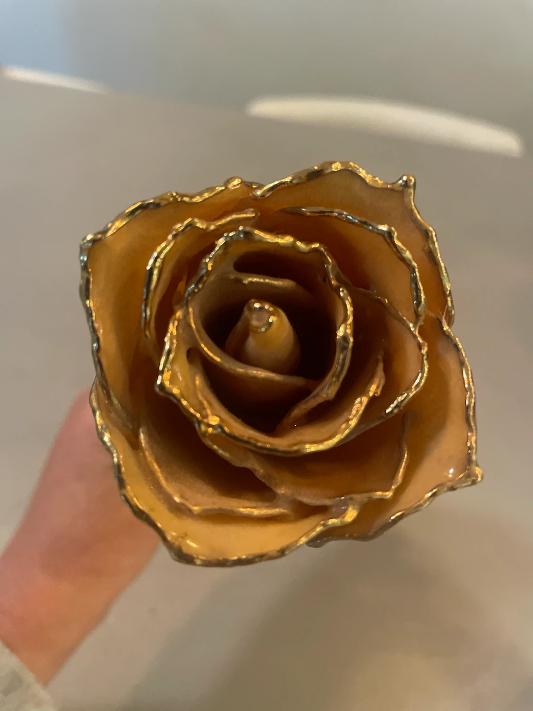 Gold dipped rose - photo 3