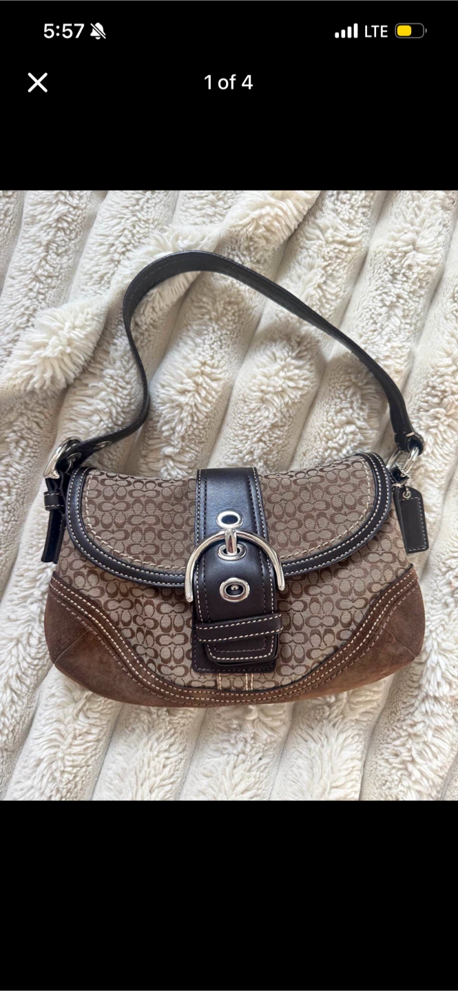 Coach Signature Hobo Bag