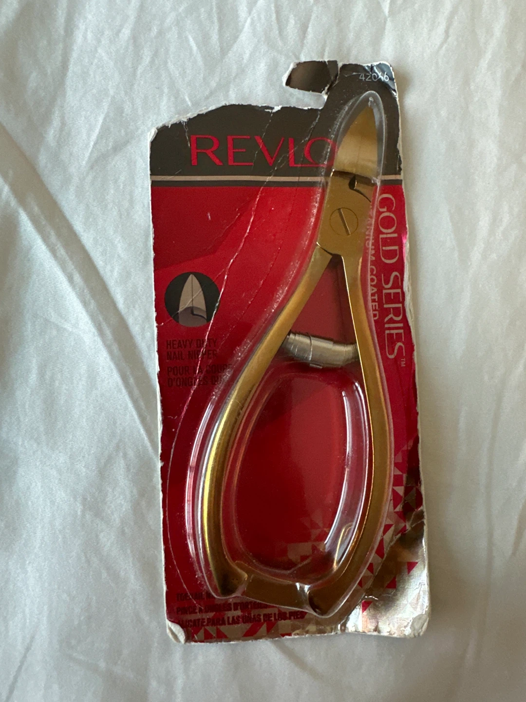 Vintage Revlon Gold Series Heavy Duty Nail Nipper