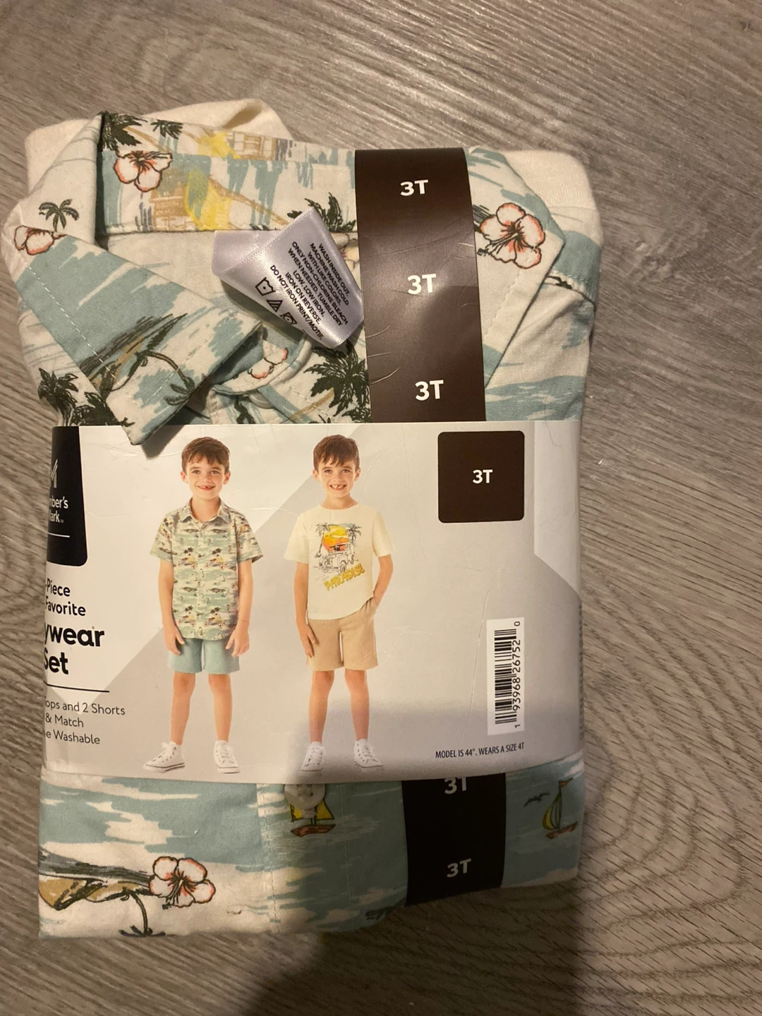 Member's Mark 4-Piece Boy's Playwear Set 3T