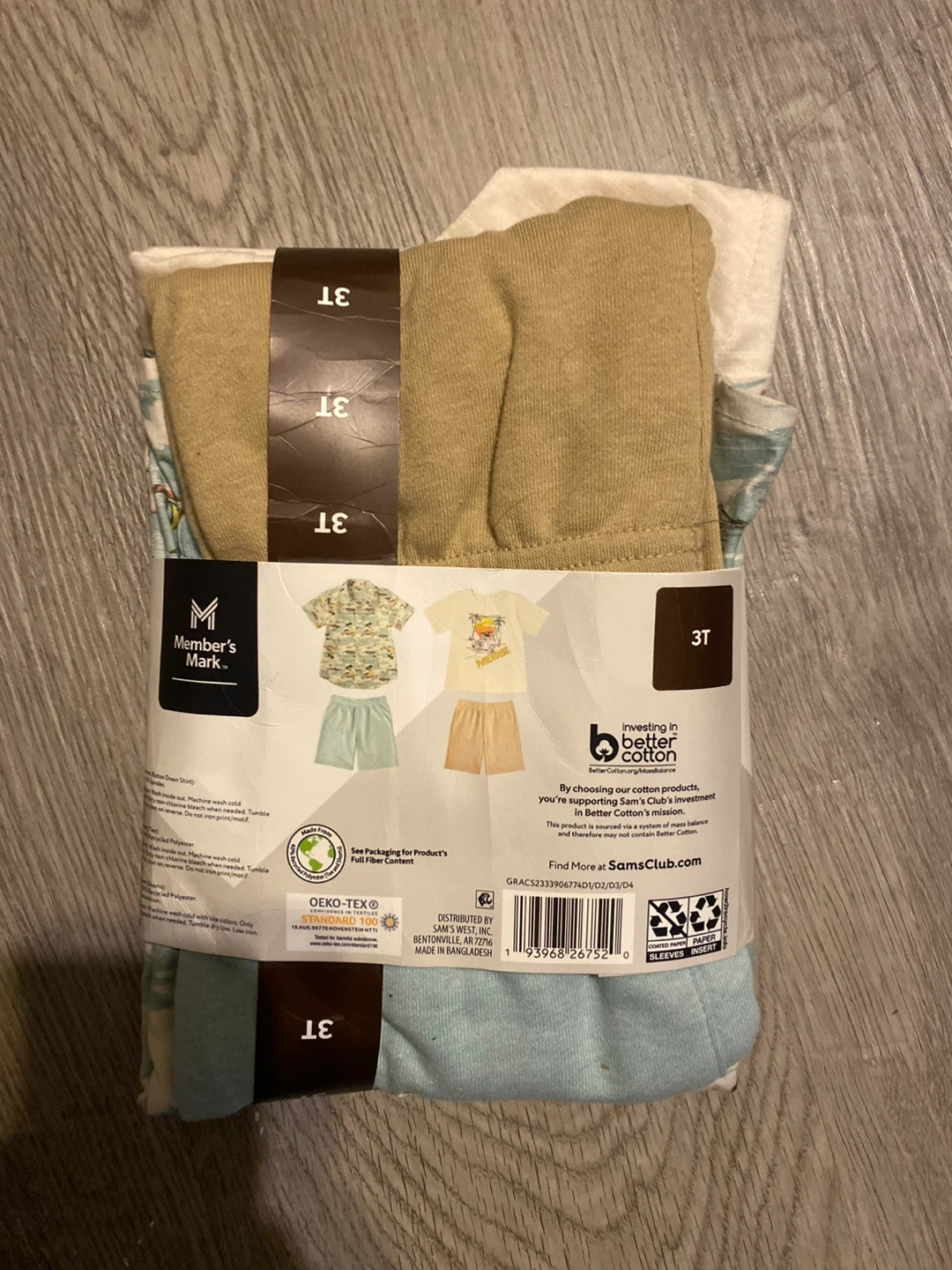 Member's Mark 4-Piece Boy's Playwear Set 3T - photo 2