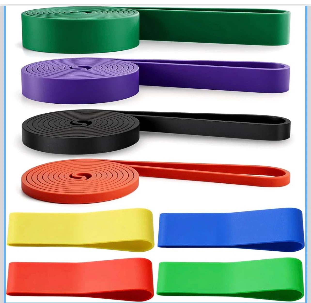8-Piece Full Body Resistance Band Set