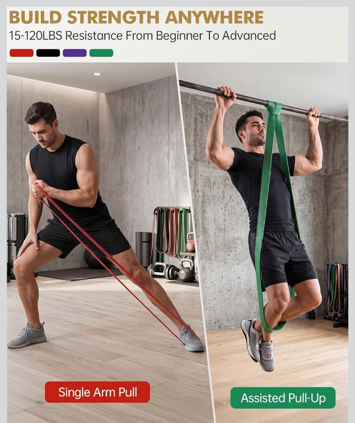 8-Piece Full Body Resistance Band Set - photo 5