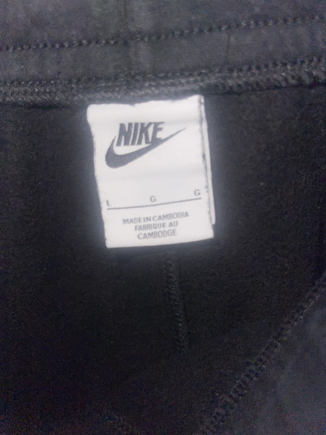 Nike Tracksuit Full Zip Hoodie Jacket and Cargo Pants Black - photo 5