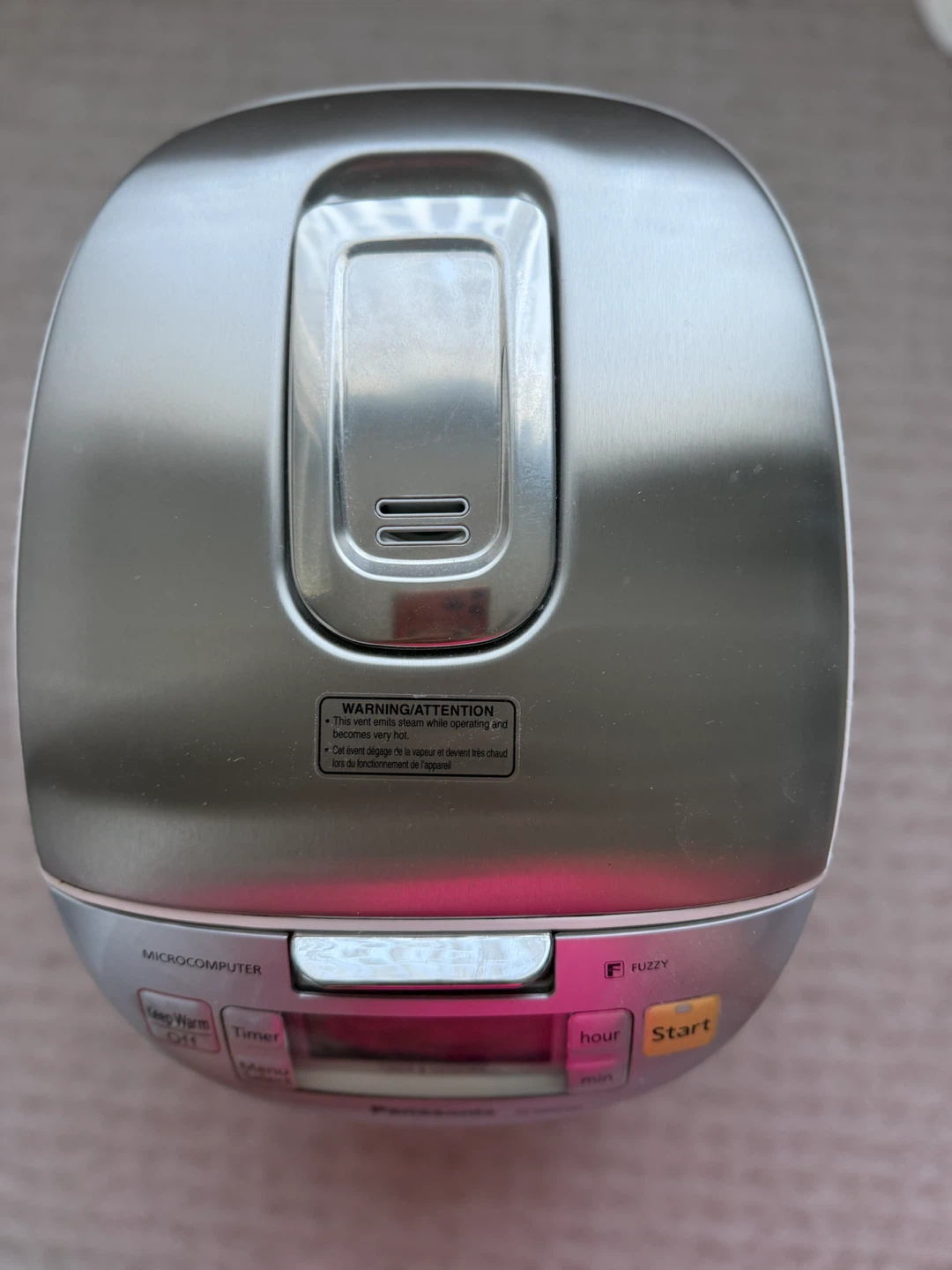 Panasonic SR-MGS102 Fuzzy Logic Rice Cooker - photo 2