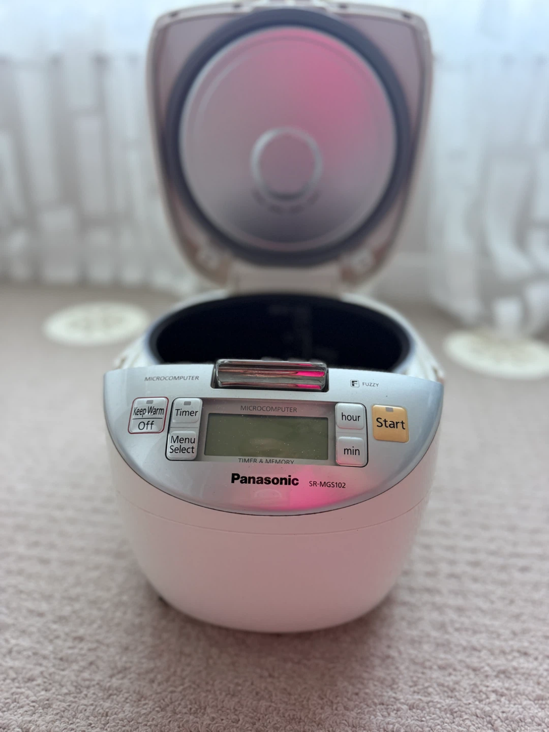 Panasonic SR-MGS102 Fuzzy Logic Rice Cooker - photo 5