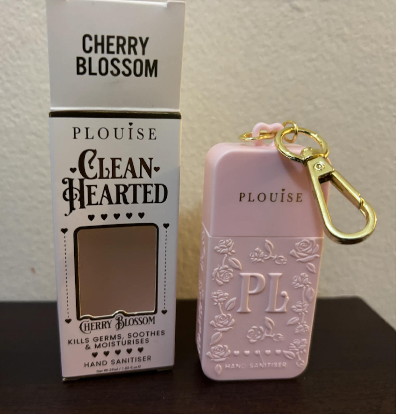 NEW-PLouise Clean Hearted Cherry Blossom Hand Sanitizer