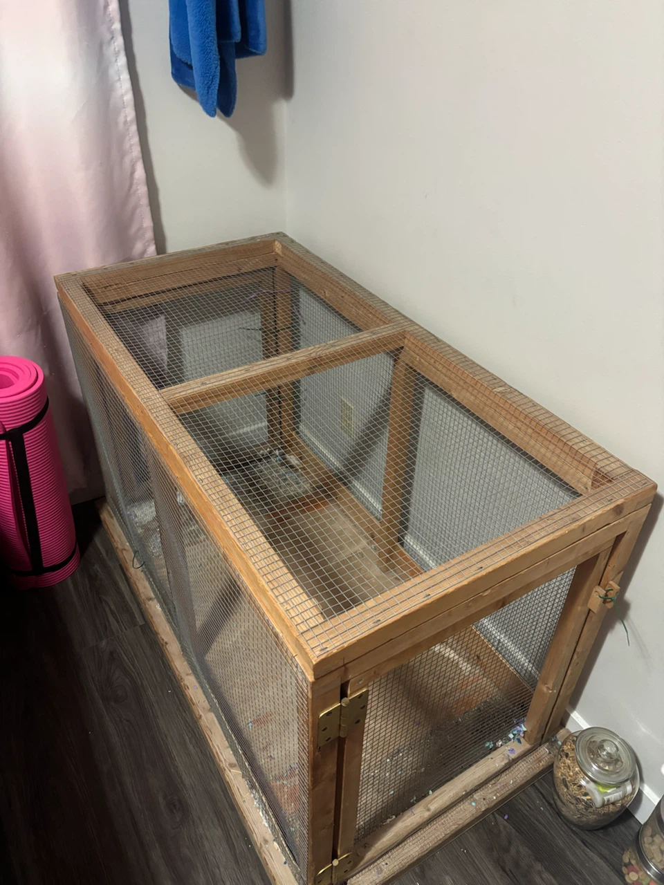 Custom Wooden Small Pet Cage - photo 2
