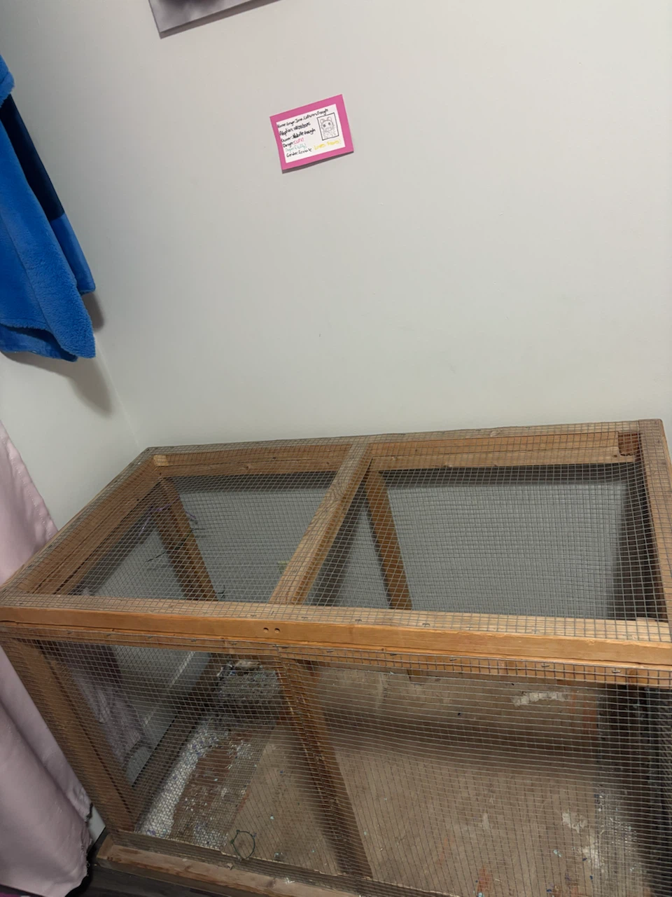 Custom Wooden Small Pet Cage - photo 3