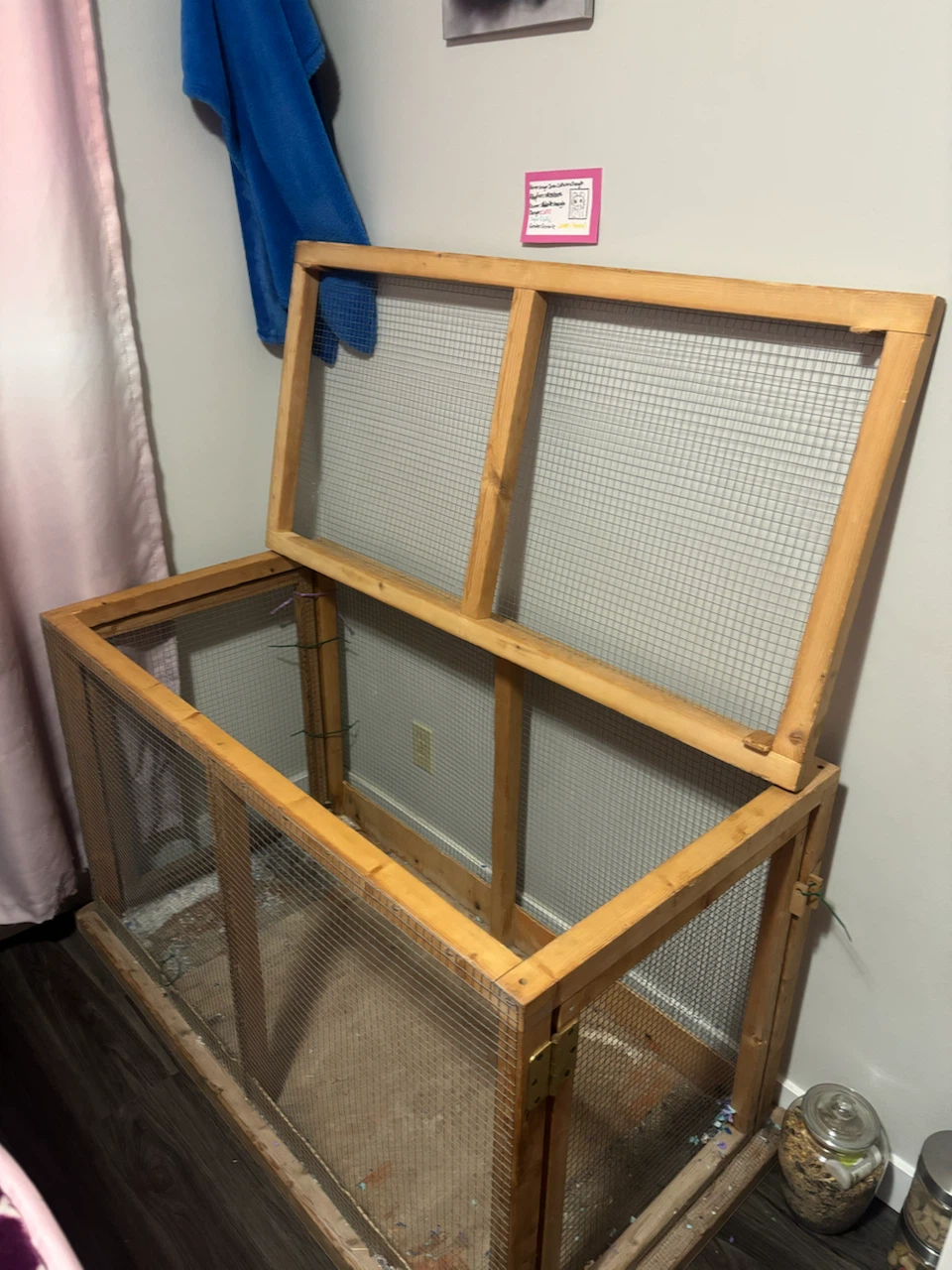 Custom Wooden Small Pet Cage - photo 4