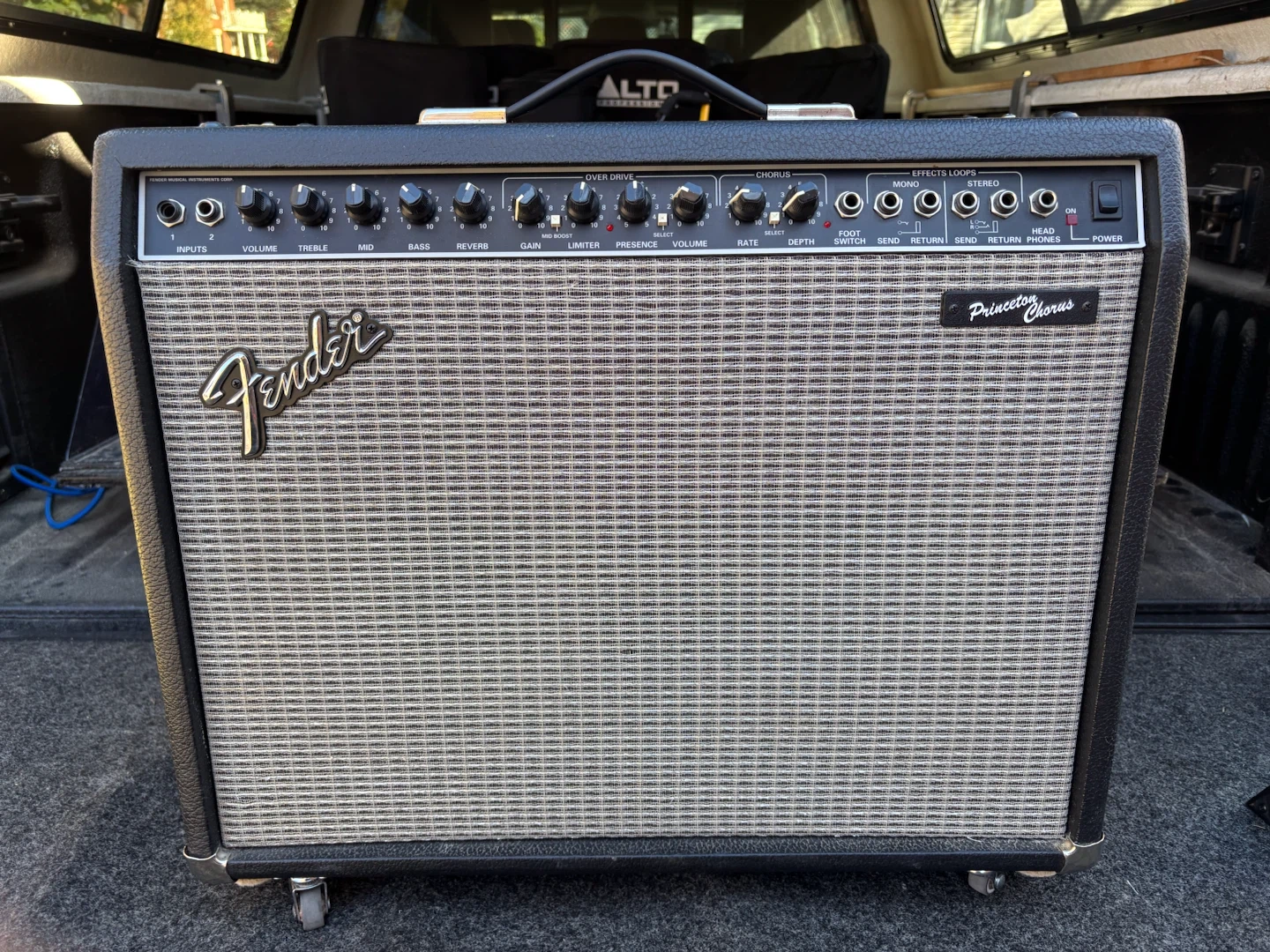 Fender guitar amp