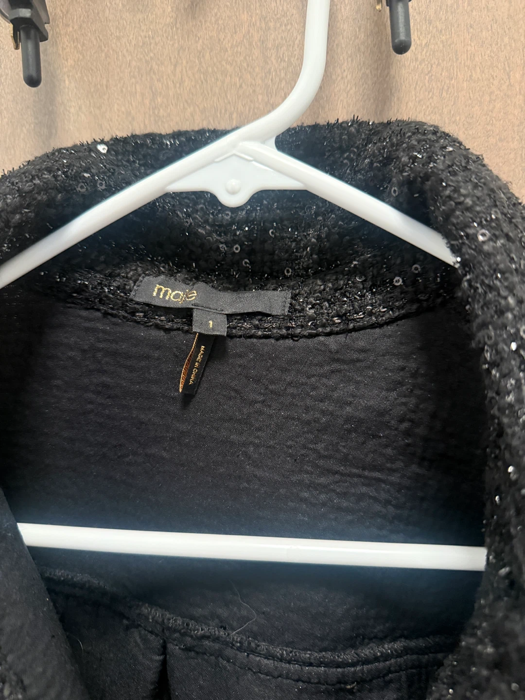 Maje Black Tweed Jacket - photo 2