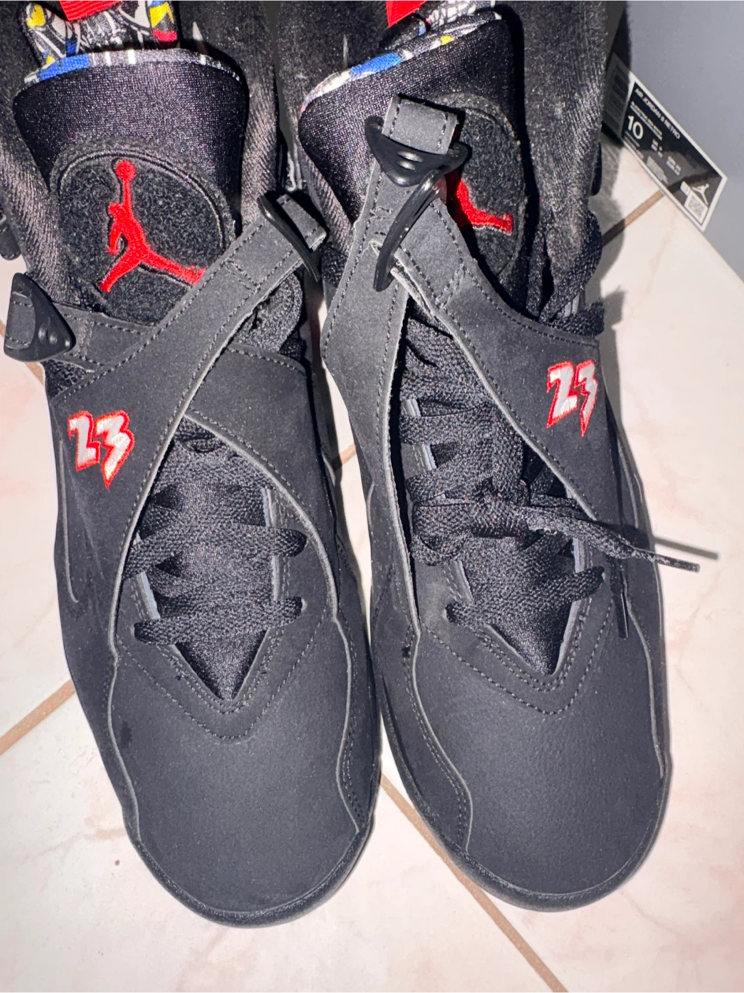 Nike Playoffs Air Jordan 8 Retro Size 10 - photo 3