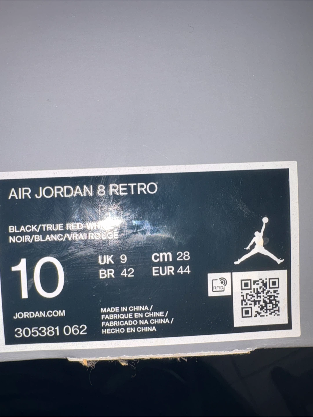 Nike Playoffs Air Jordan 8 Retro Size 10 - photo 4