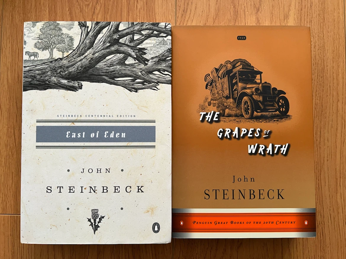 John Steinbeck East of Eden and The Grapes of Wrath