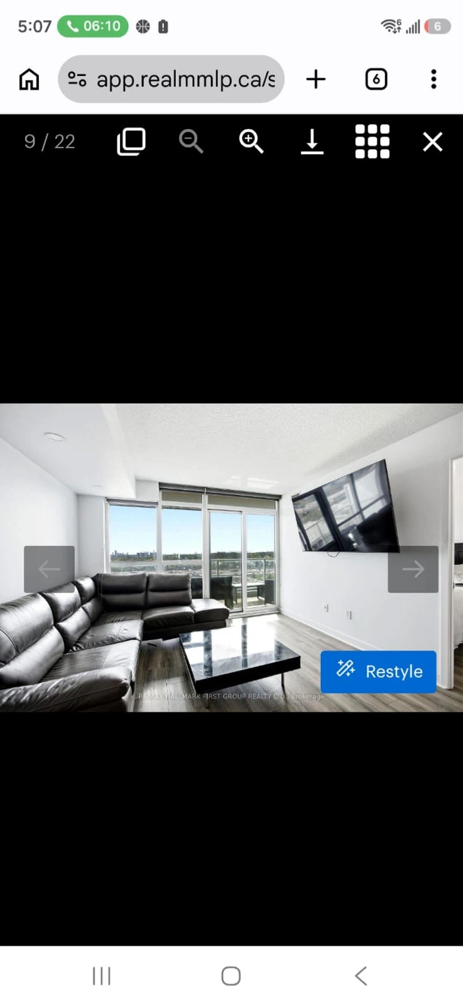 Grey sectional leather sofa and Black Coffee Table - photo 5