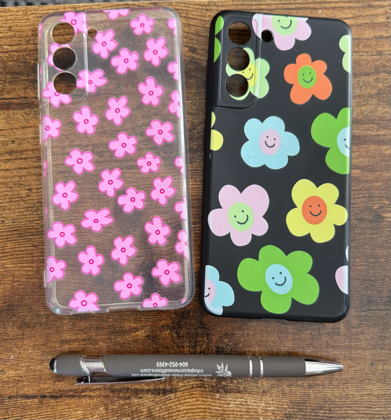 Two Floral Samsung Galaxy S21 Phone Cases