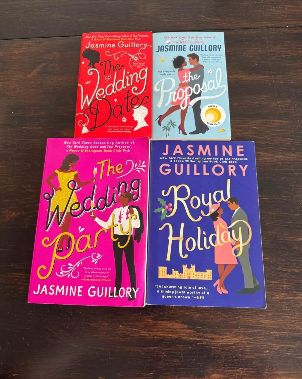 4 Jasmine Guillory Romance Novels - Lot