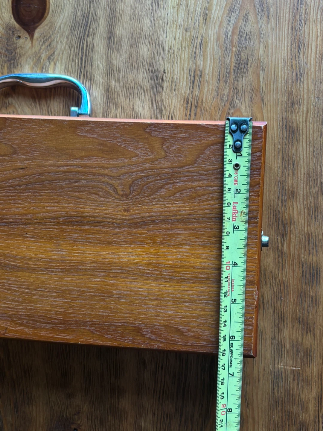 Mcm Wood chrome Carry Case - photo 3