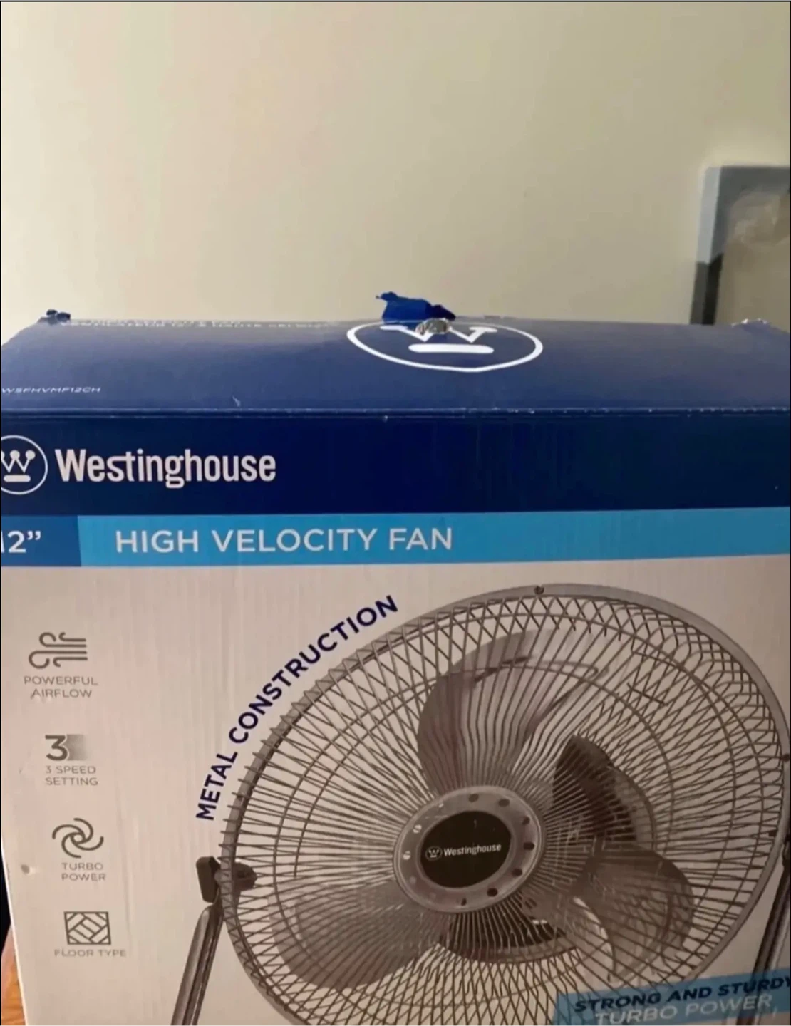 12" High Velocity Fan