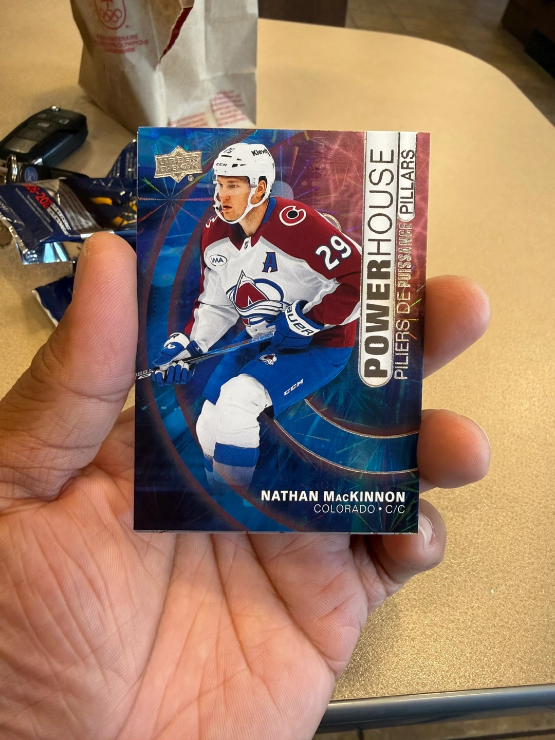 NATHAN MacKINNON POWERHOUSE PILLARS