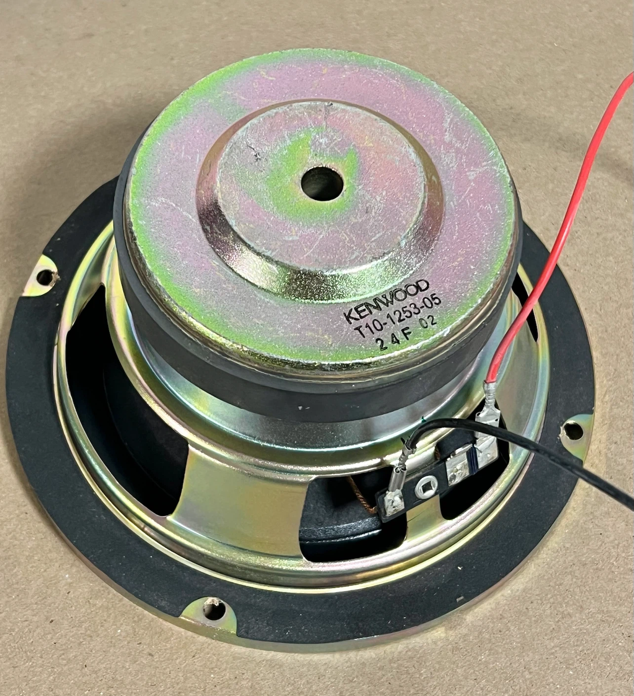 Kenwood Subwoofer Woofer, 6” Diameter - photo 2