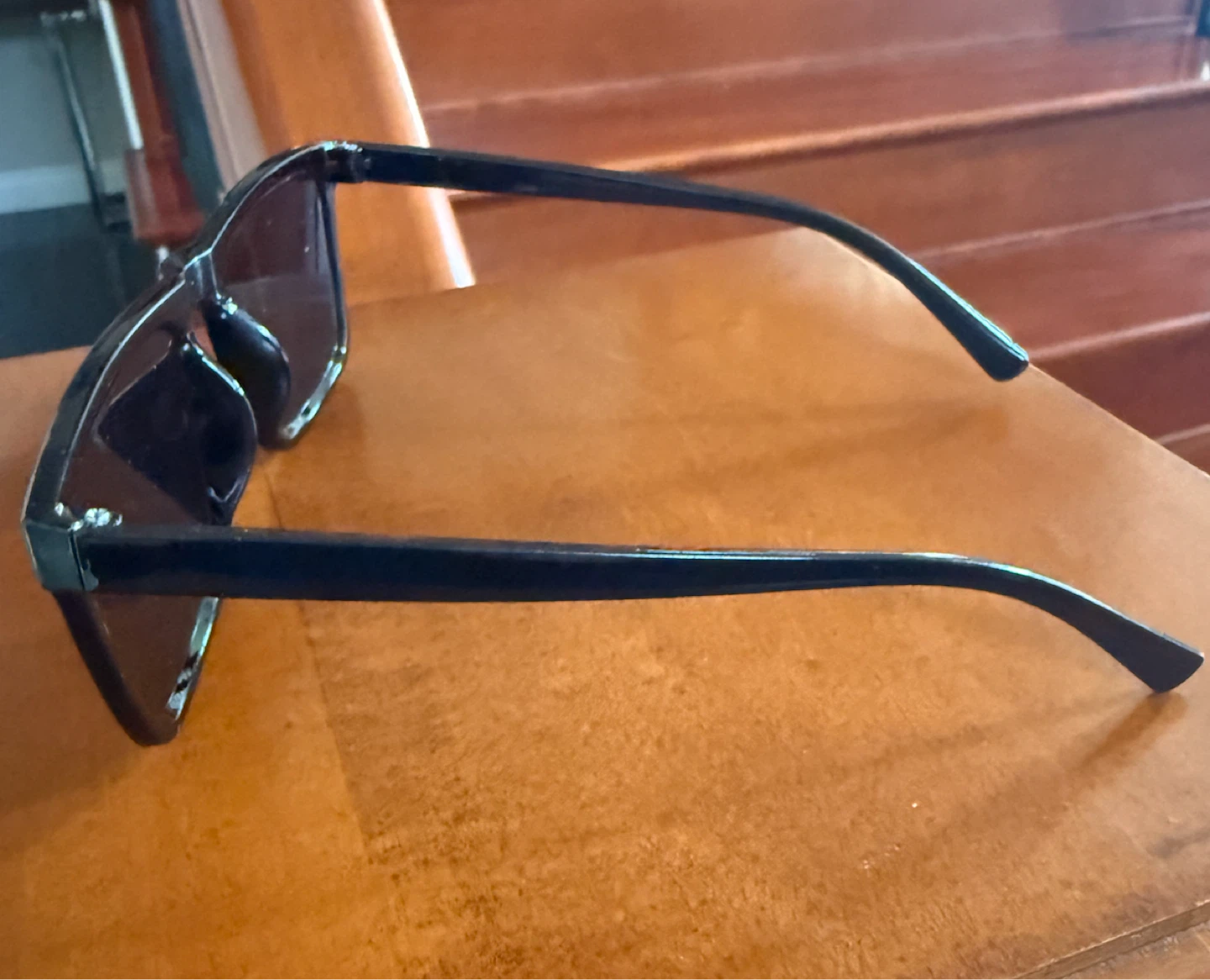 Black Square Frame Sunglasses - New - photo 3