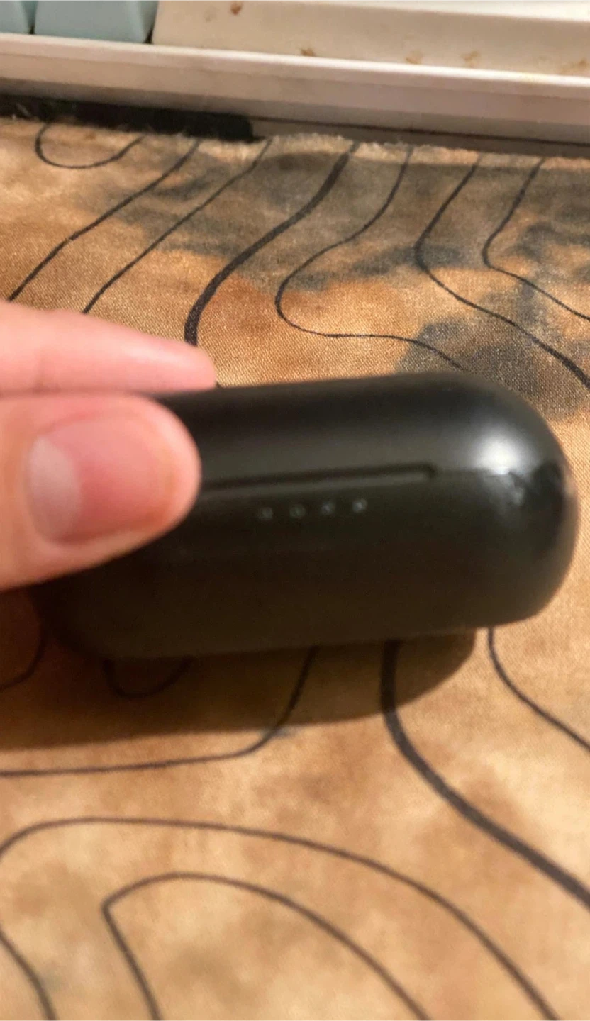 TOZO A2 Wireless Earbuds + Charging Case + USB-C Cable - Black - photo 2