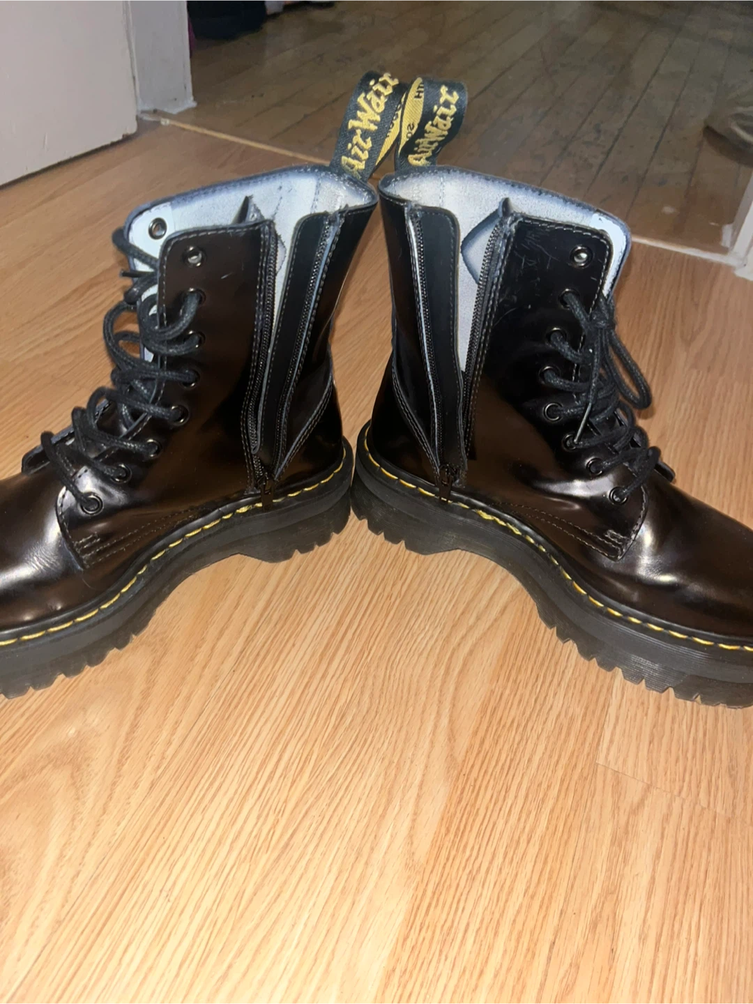 Dr. Martens Jadon Platform Boots Black - photo 5