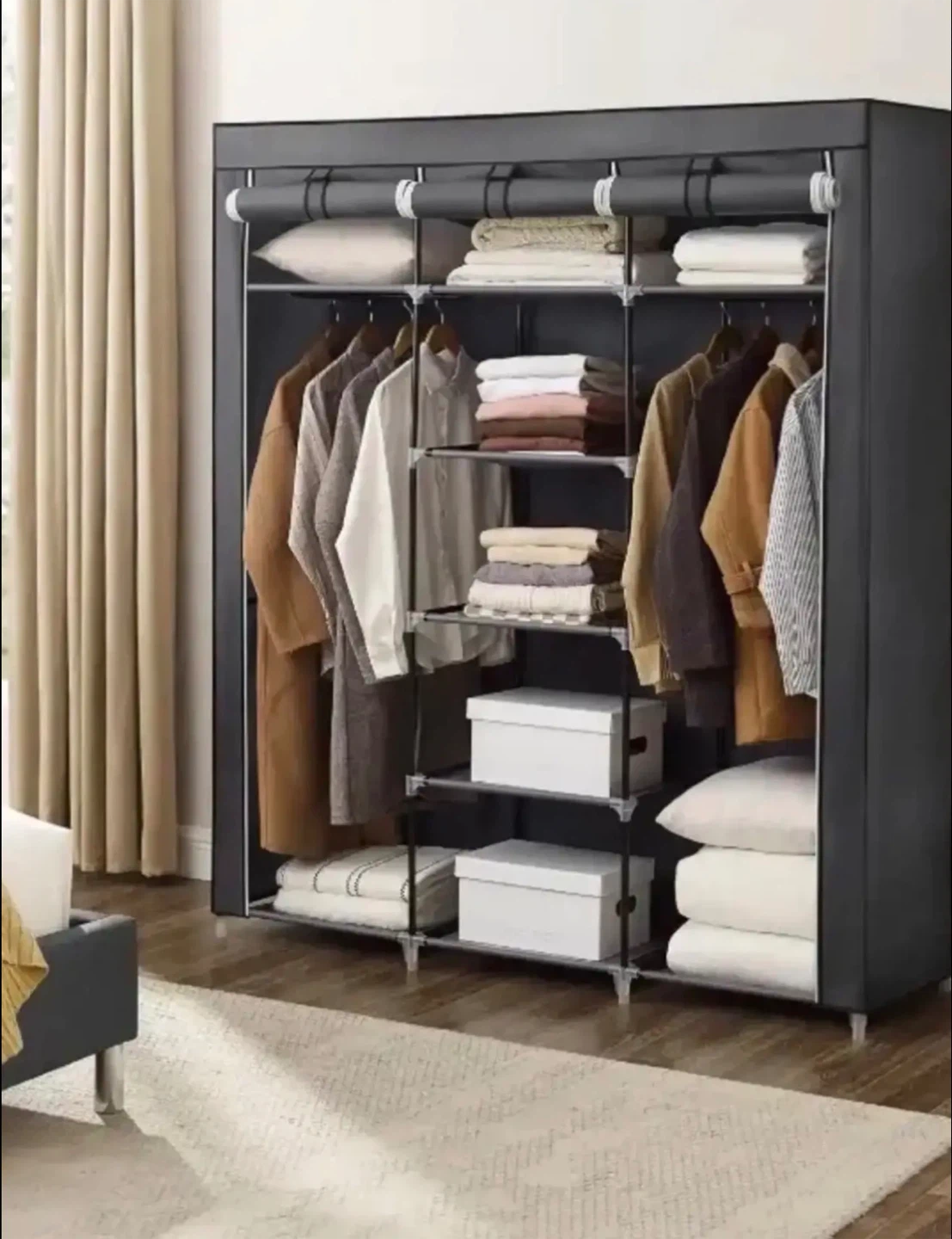 Portable Clothes Closet Wardrobe