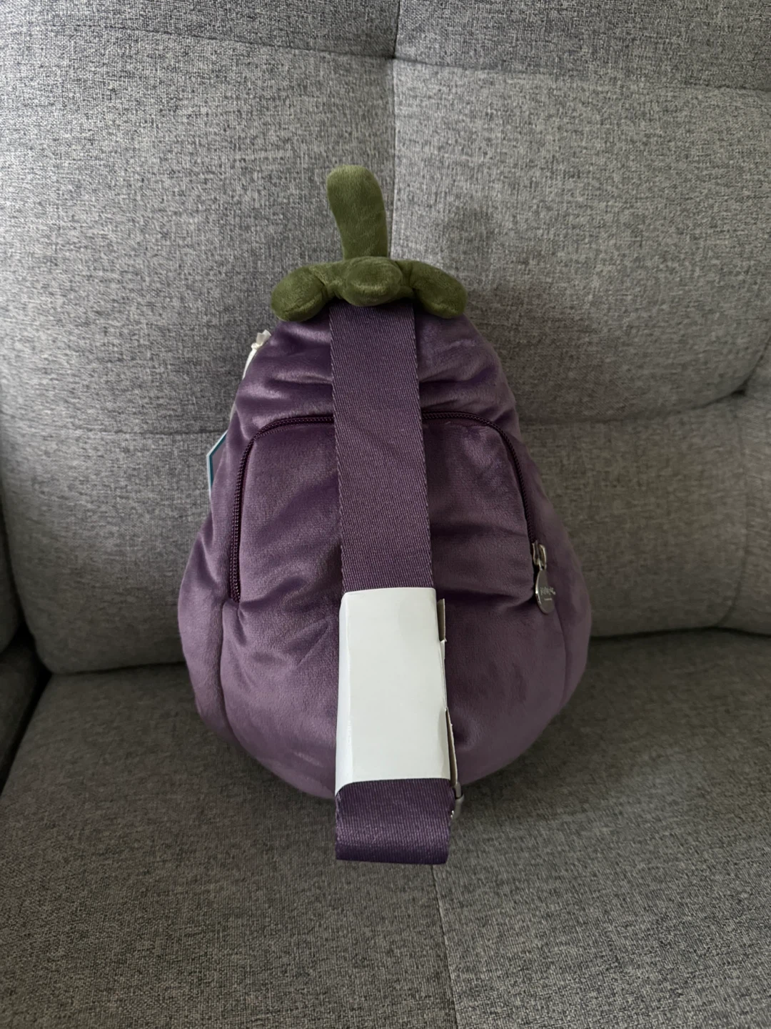 Jellycat Amuseables Eggplant Bum Bag - photo 2