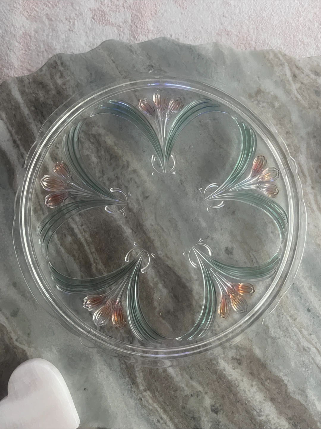 Mikasa Glass Decorative Tray