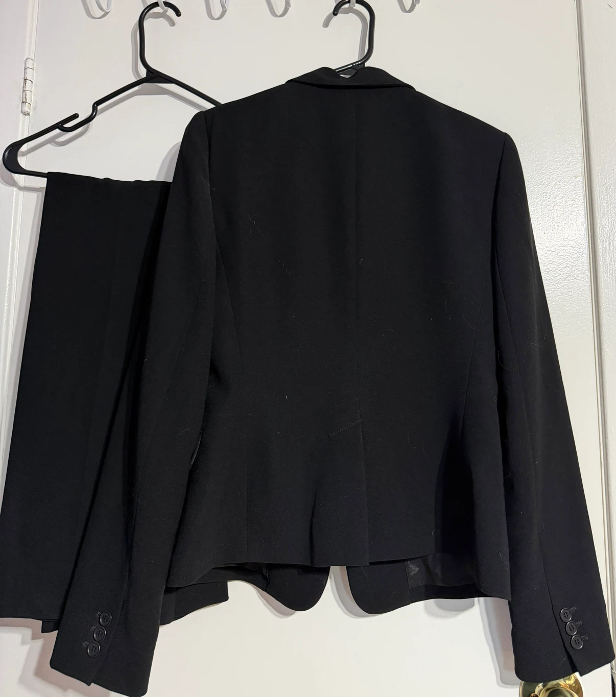 Calvin Klein Black Blazer & Matching Pants – Women's Suit Set - photo 4