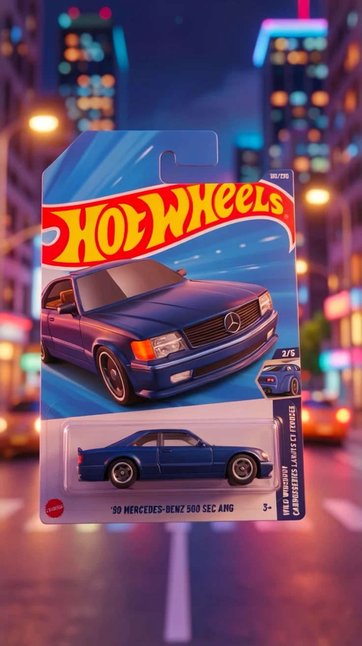 Hot Wheels '90 Mercedes-Benz 500 SEC AMG set - photo 2
