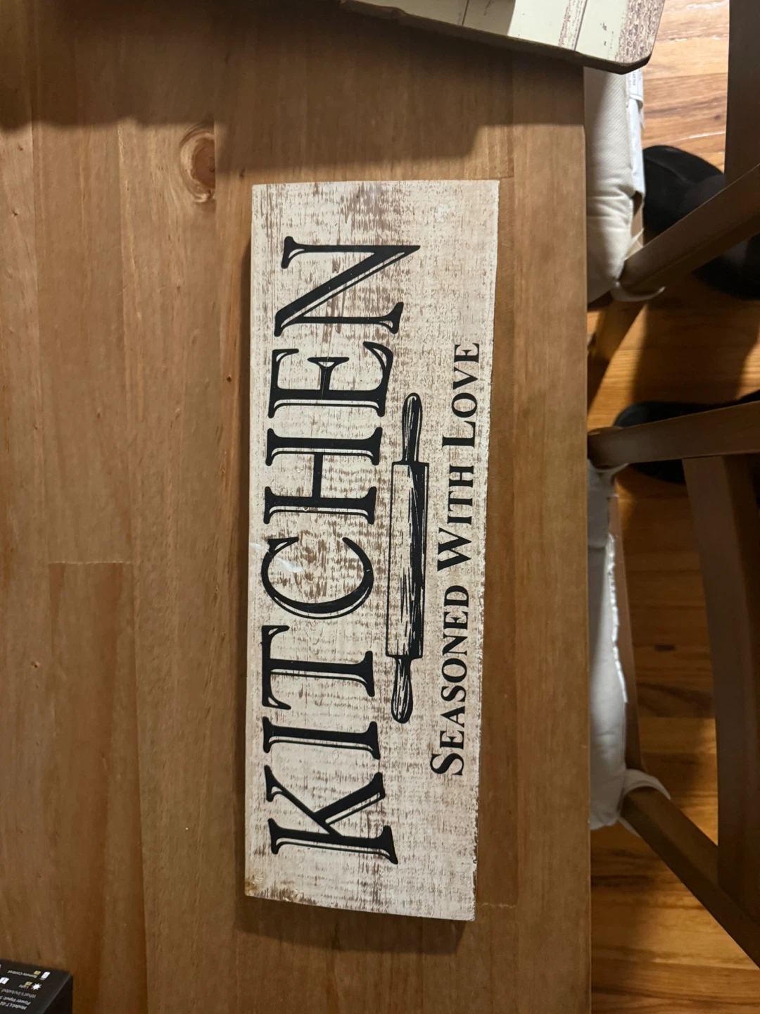 Set of 3 Decorative Wooden Wall Signs