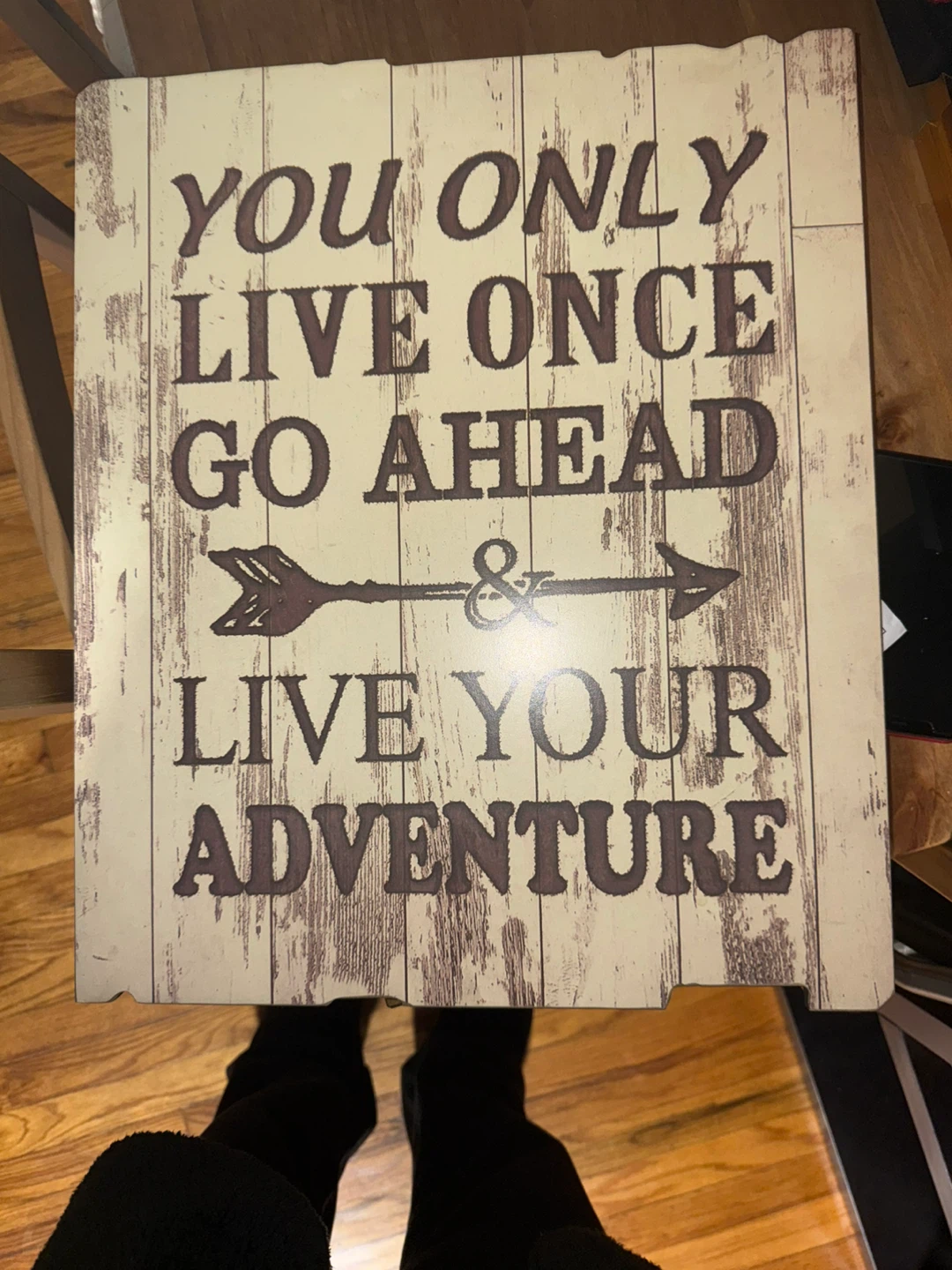 Set of 3 Decorative Wooden Wall Signs - photo 3