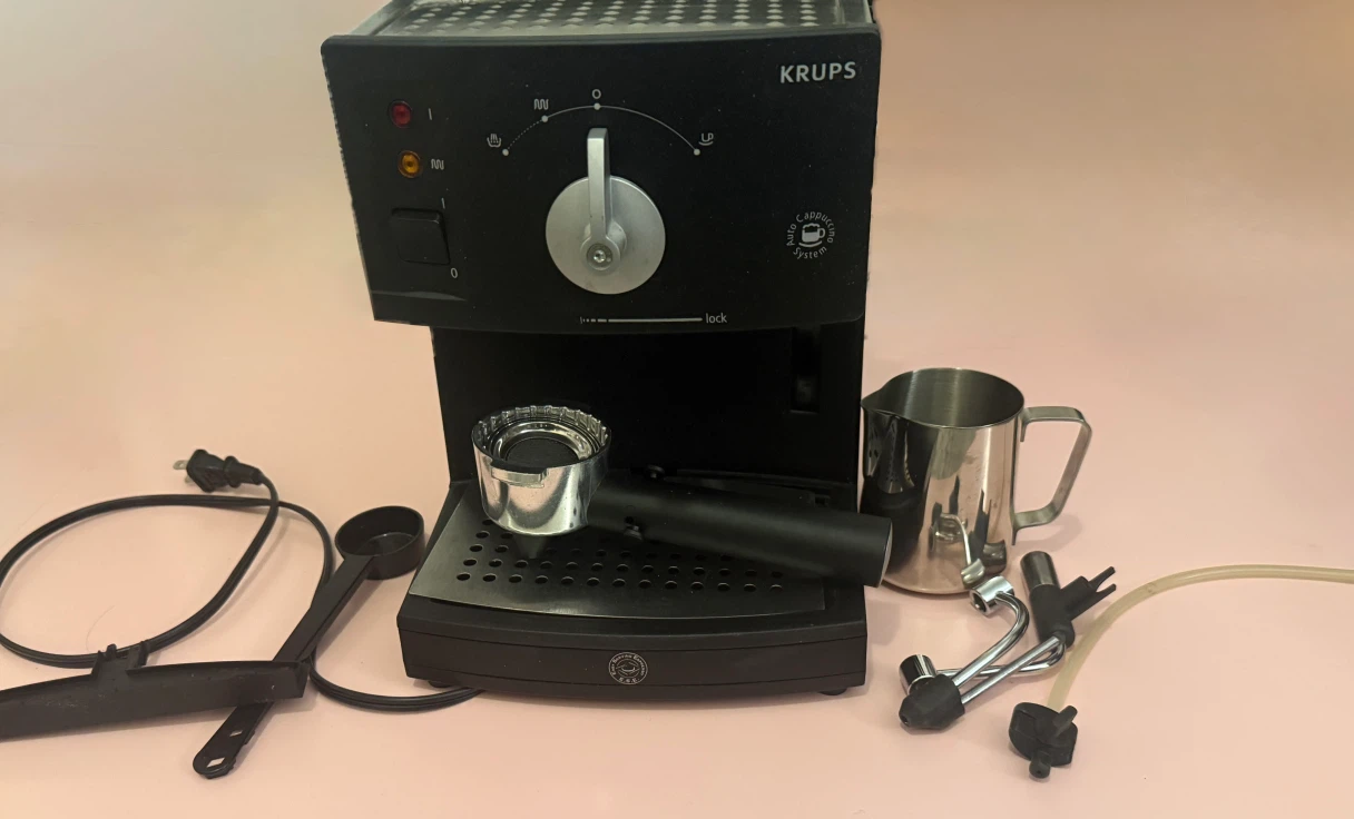 Braun espresso machine