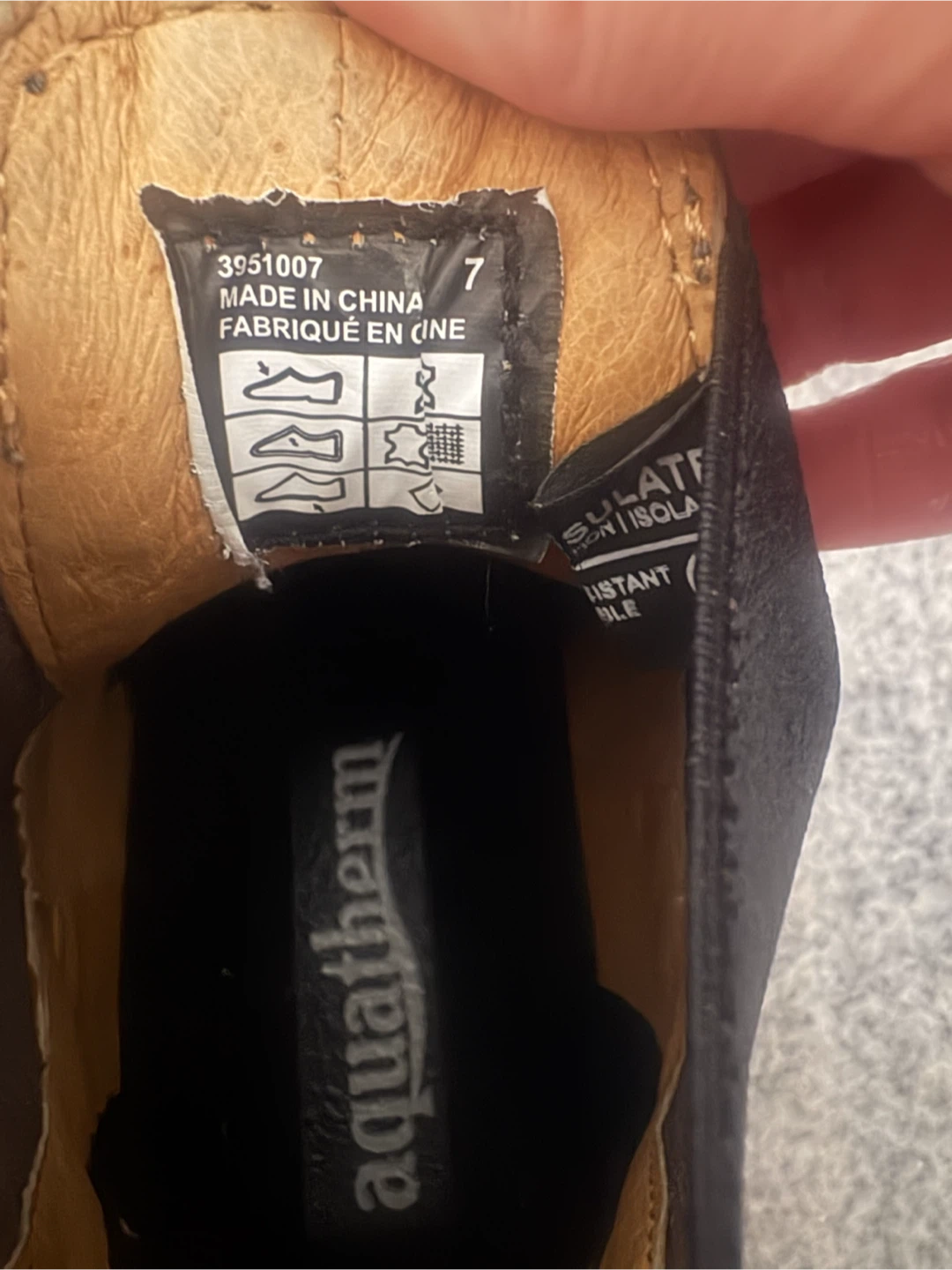 Aquatherm boots & Crocs flip flops (Size 7)(All together for $5) - photo 4