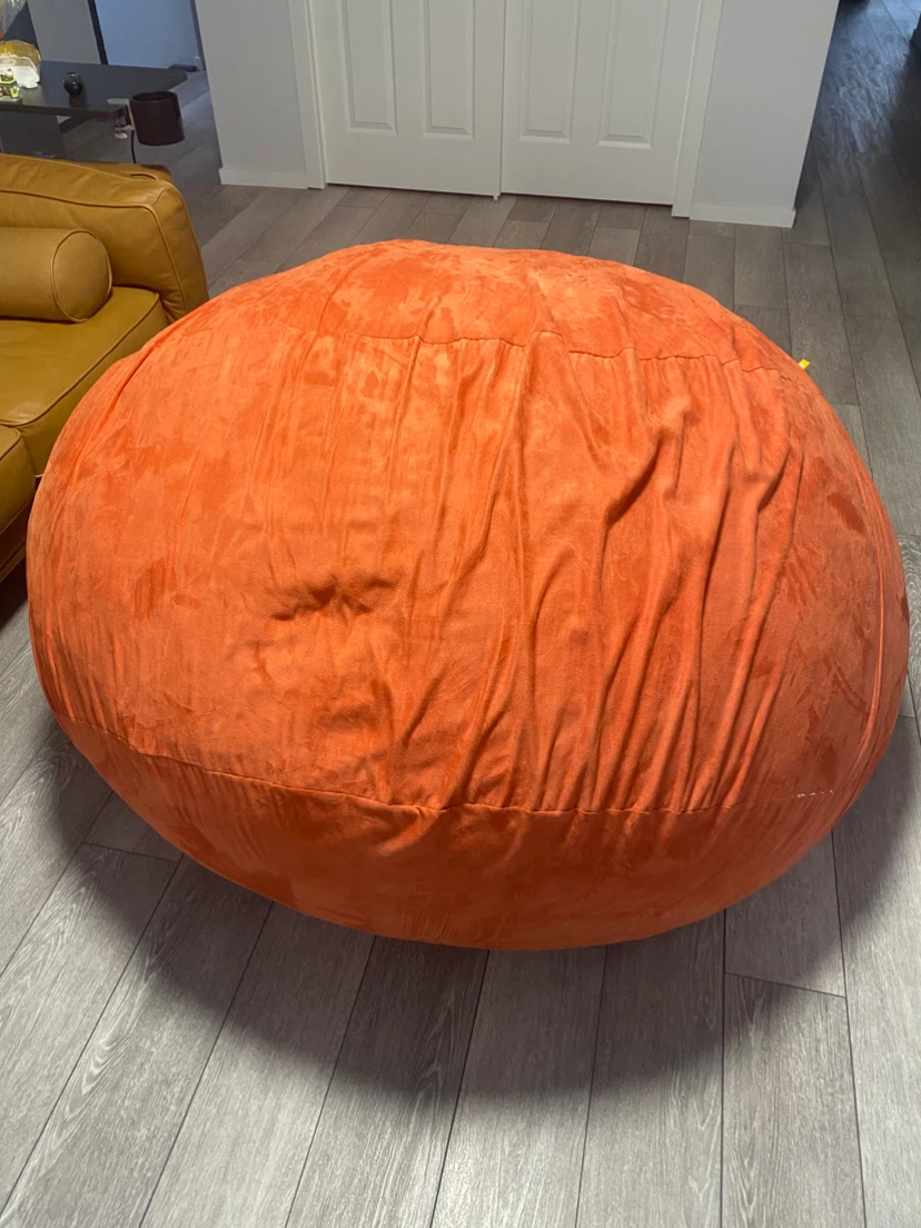Jaxx 5ft Orange Giant Bean Bag Chair