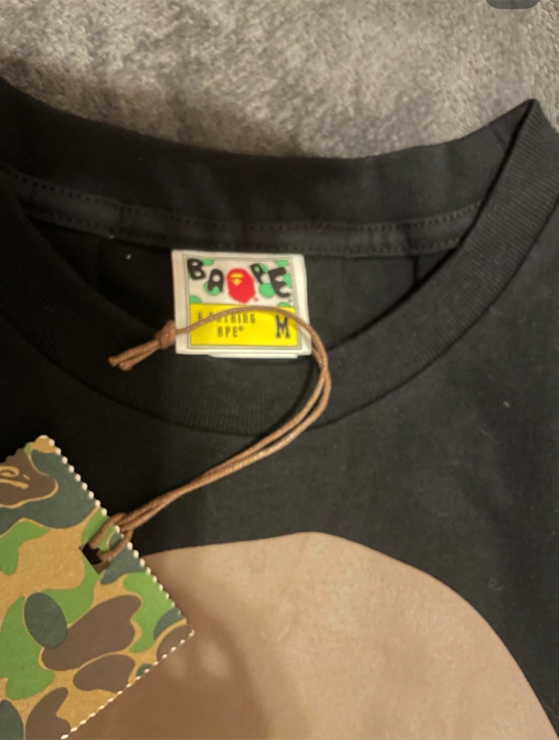 A Bathing Ape Black Tee Size M - photo 3