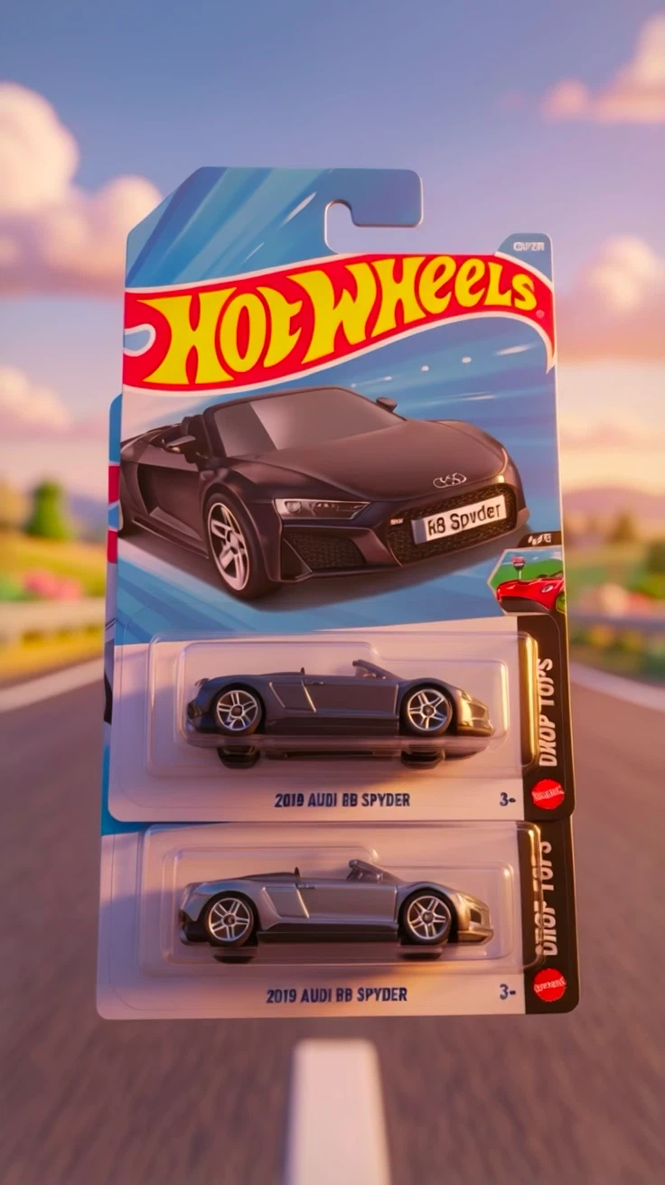 Hot Wheels Audi R8 Spyder set