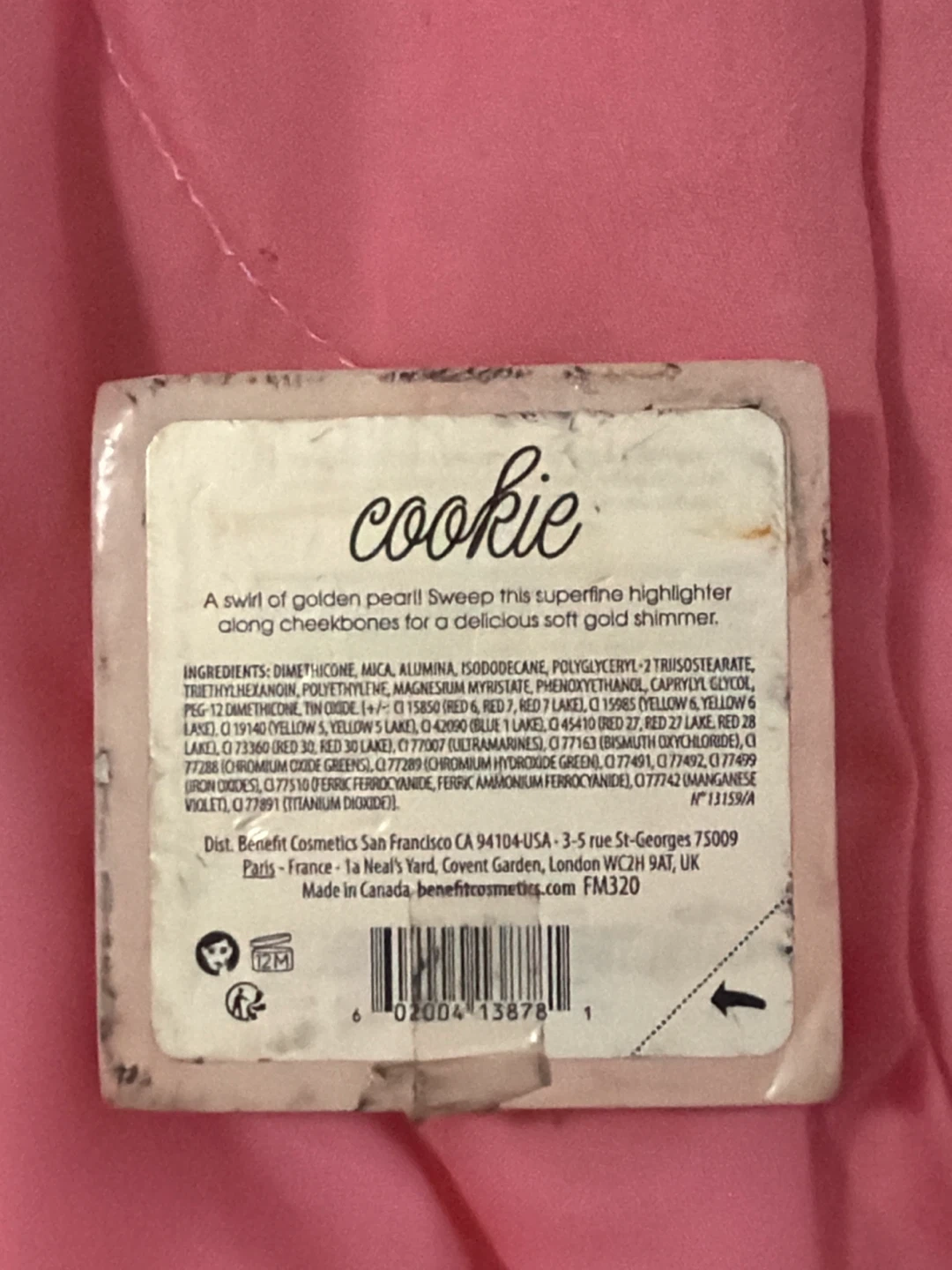 Benefit Cosmetics Cookie Highlighter - photo 2
