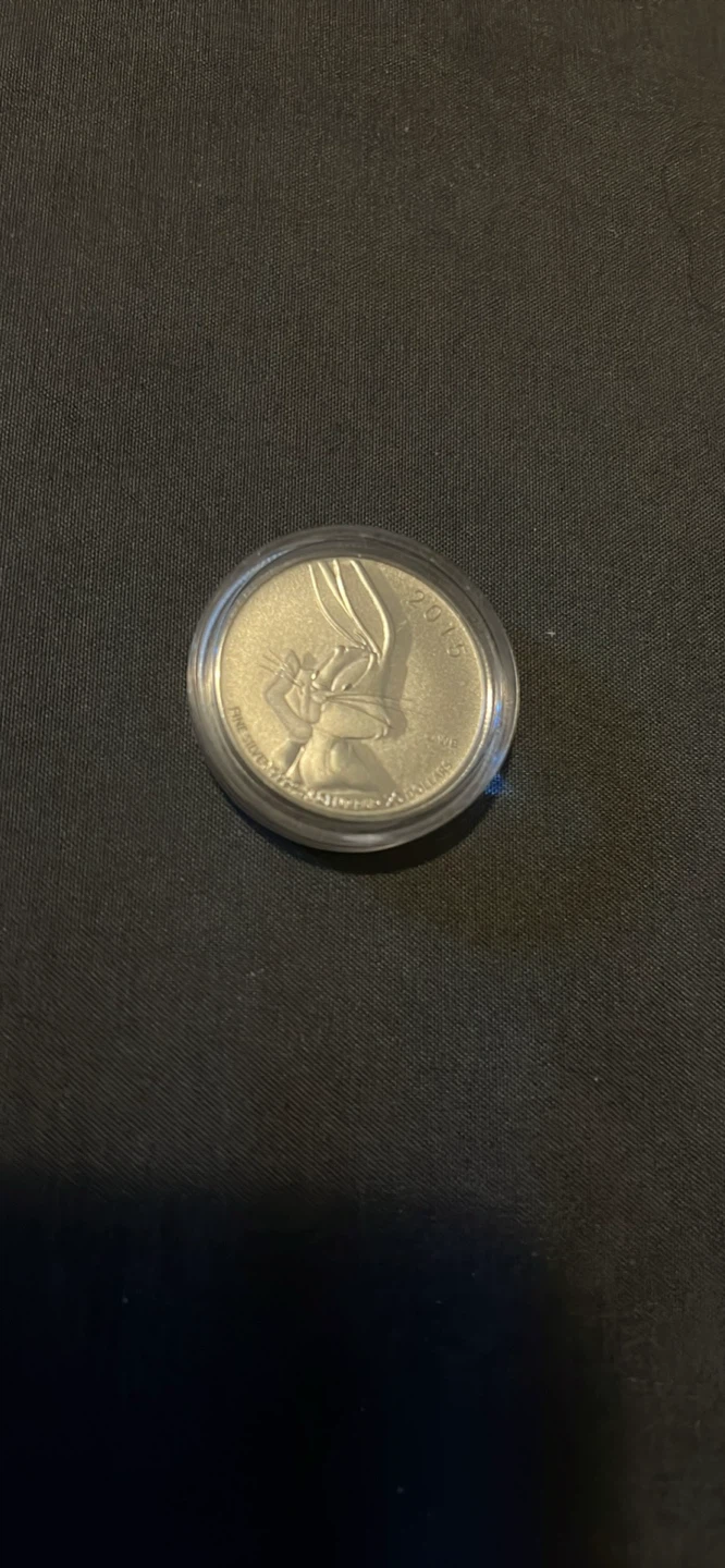 2015 Bugs Bunny Fine Silver Coin