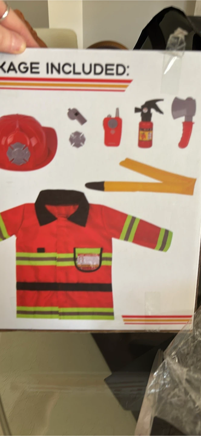 Liberry Fireman Toy Play Set costume - photo 2
