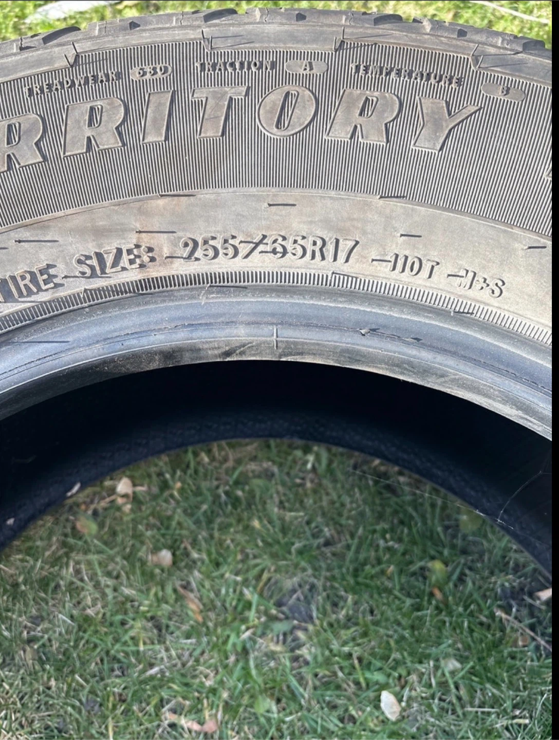 4 Goodyear Wrangler Territory HT Tires 255/65R17 - photo 2