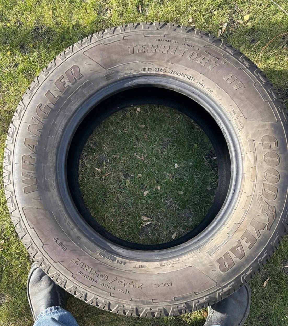 4 Goodyear Wrangler Territory HT Tires 255/65R17 - photo 3