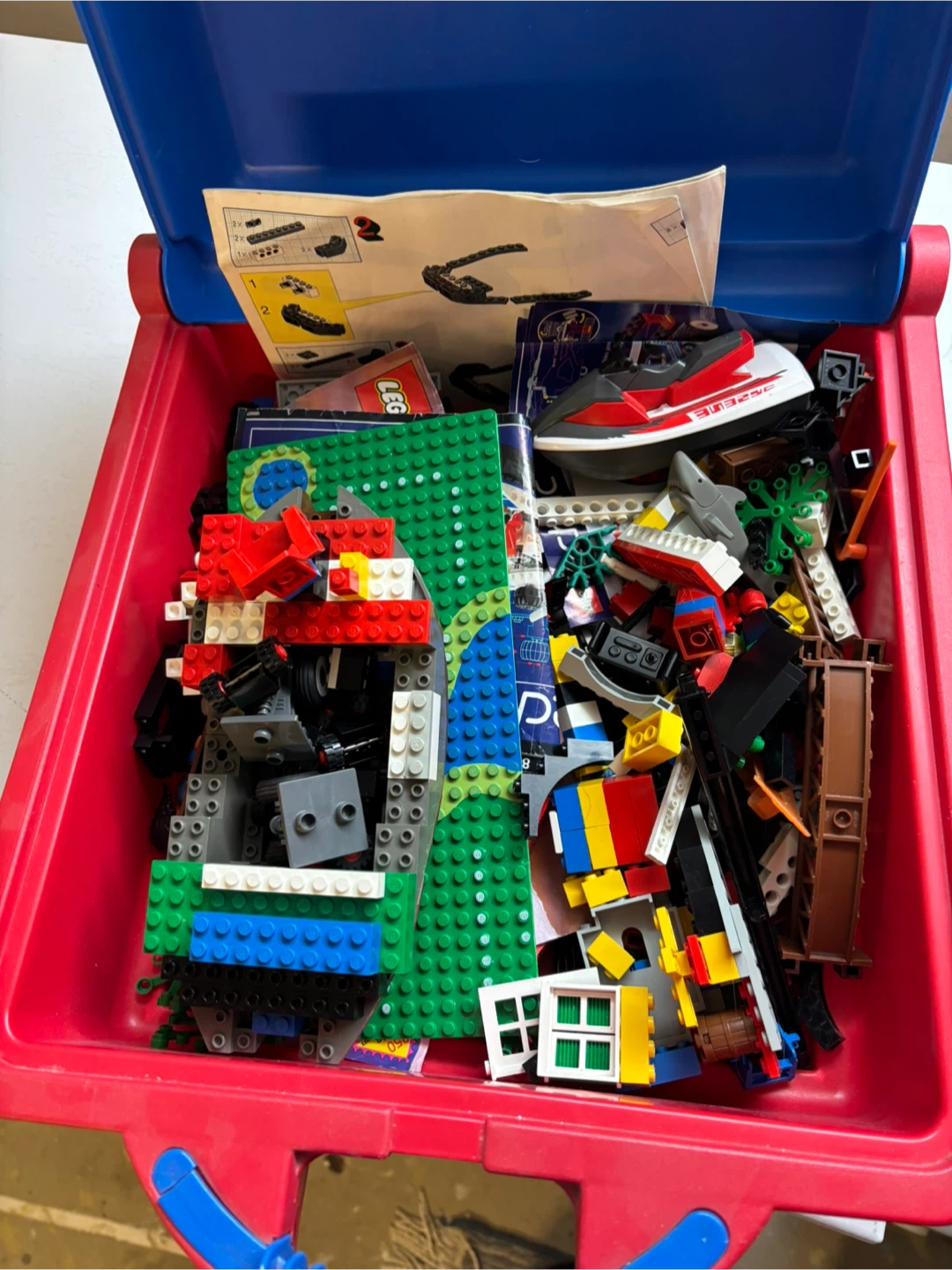 LEGO Assorted Bricks with Storage Bin