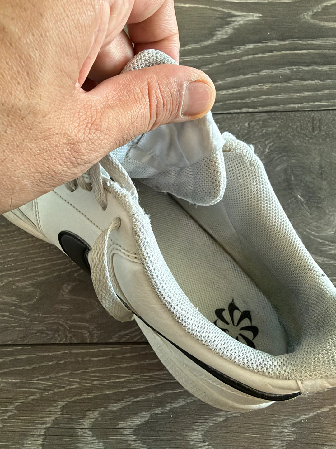 Nike Court Vision Low White and Black - photo 3